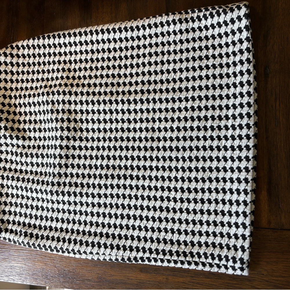 Philosophy Monochrome Houndstooth Skirt
